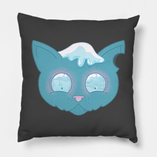 Winter Cat Pillow