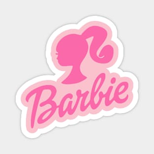 Cute Pink Barbie Magnet