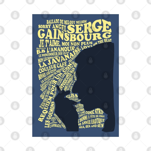 Serge Gainsbourg - Discography by Labonneepoque