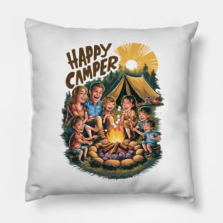 Happy Camper Pillow