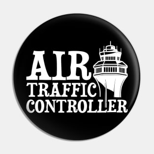 Air Traffic Controller - ATC Aviation Airfield Tower Control Pin