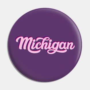 Michigan Pink Pin