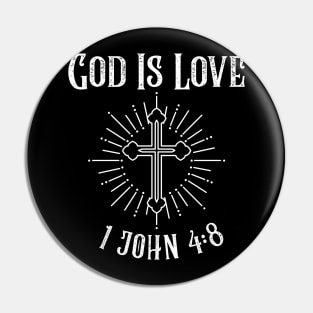 God is Love Pin