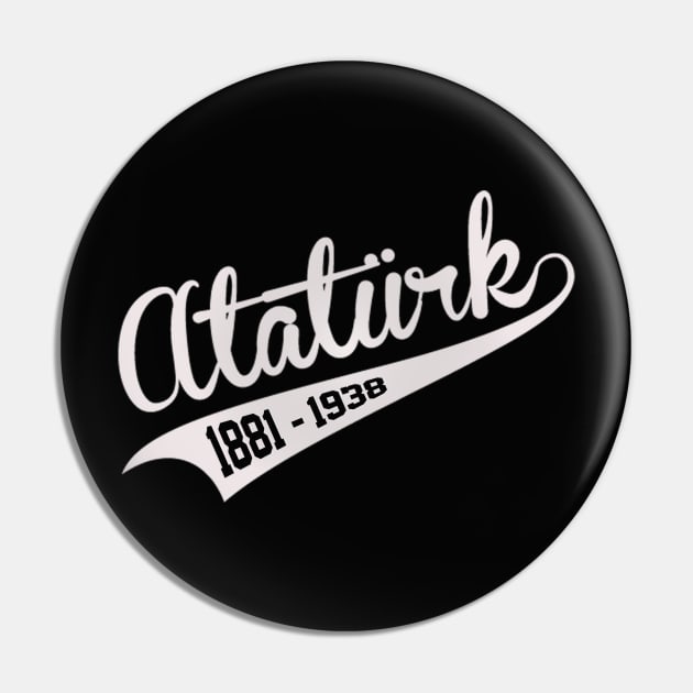 Mustafa Kemal Ataturk Pin by ESDesign