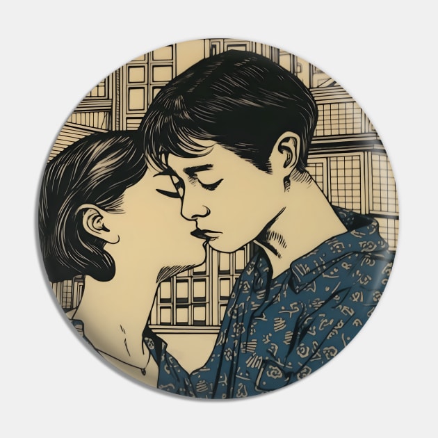 Asian couple kissing Pin by KOTYA