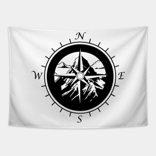 Mountain Compass Tapestry