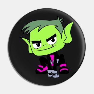 Teen Titan: Beastboy Pin