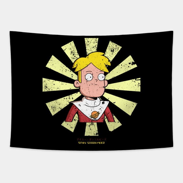 Gary Goodspeed Retro Japanese Final Space Tapestry by Nova5