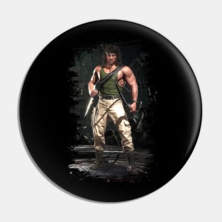 Mortal Kombat 11 Rambo Print - 57212127 Pin