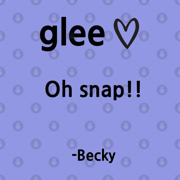 Glee/Becky by Said with wit