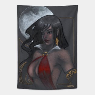 Vampirella (With Background) Posters and Art Prints Tapestry