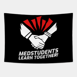 Medstudents Learn Together - Medical Student In Medschool Funny Gift For Nurse & Doctor Medicine Tapestry