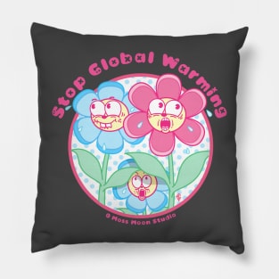 Stop Global Warming Pillow