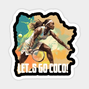 LET_S GO COCO Magnet