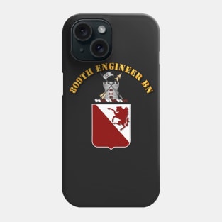 809th Engineer Bn - Coat of Arms Phone Case