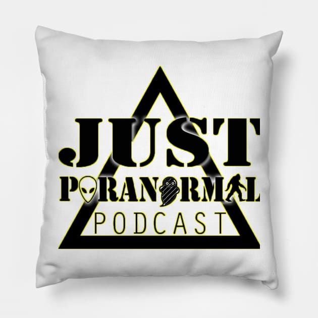 Just Paranormal Podcast Design 2 Pillow by JustParanormal1