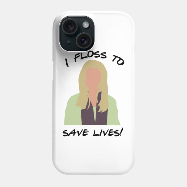 I floss to save lives Phone Case by calliew1217