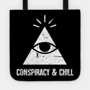 Conspiracy Theory Graphic For Conspiracy Theorist Tote