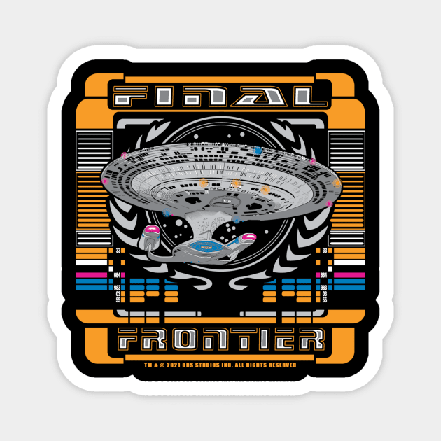 Final Frontier Magnet by Buzatron