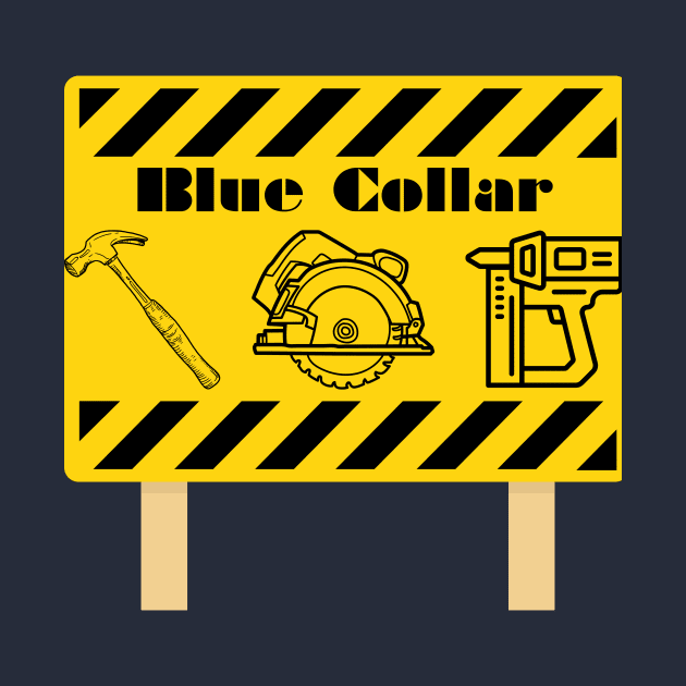 Blue collar by Country merch