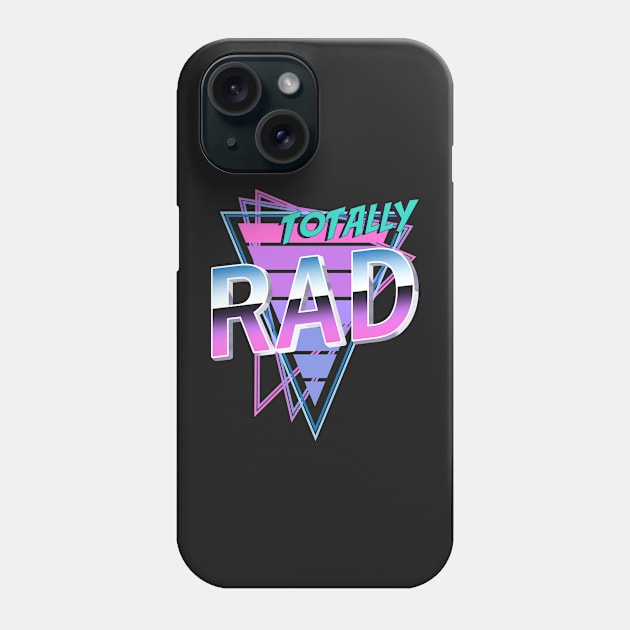 Totally Rad 80s Retro 80s Nostalgia Phone Case by gogo-jr