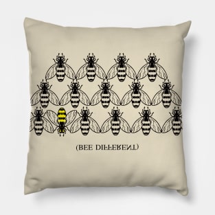 Bee Different Pillow