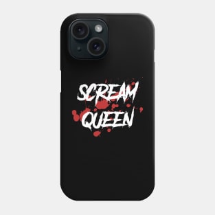 Scream Queen Horror Movie Fanatic Phone Case