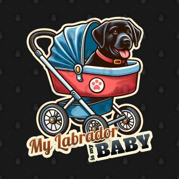 Baby Labrador Retriever by k9-tee