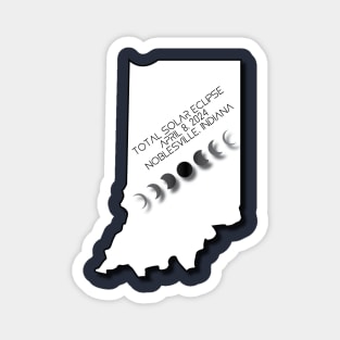 2024 ECLIPSE - NOBLESVILLE INDIANA Magnet