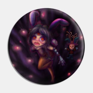 Anime Bunny Girl Nightmare Pin