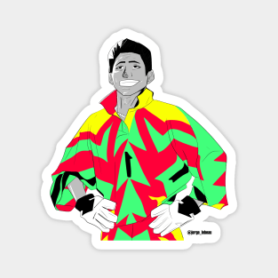 jorge campos the immortal football soccer player Magnet