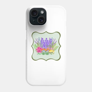 English Garden Stripes Phone Case