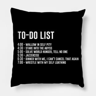 Christmas To-Do List Pillow