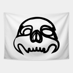 skull v1 Tapestry