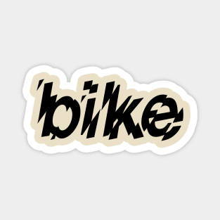 Cycling - “bike” Thunderstruck Electrified Graphic Magnet