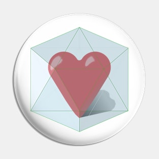 Guarded Heart Pin