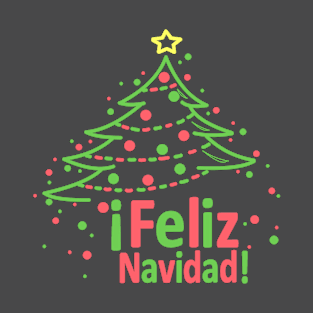 feliz navidad - christmas tree T-Shirt