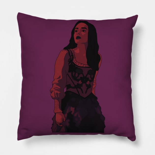 Lucy Gray Pillow by strayheartbja