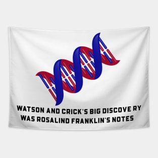 Rosalind Franklin's Notes Tapestry