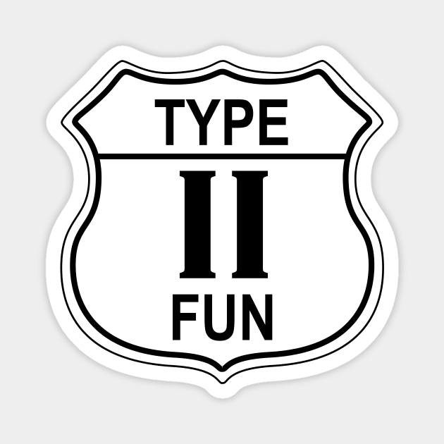Type II Fun US Highway Sign Magnet by IORS