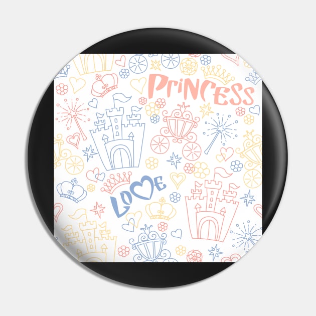 pattern of little princess doodles Pin by kavalenkava