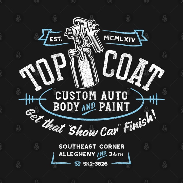 Top Coat Custom Car Paint Shop by artbitz