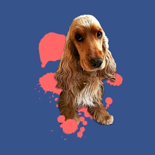 Cocker Spaniel Color Splash T-Shirt