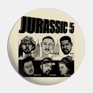 Jurassic 5(Hip hop group) Pin