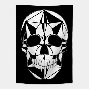 Skull and Mandala Tapestry