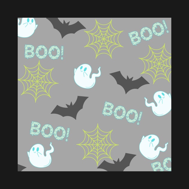 Halloween Spooky Pattern by DesignsBySaxton