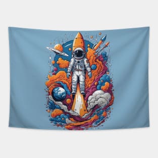 space travel Tapestry