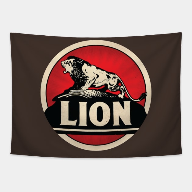 Lion Tapestry by MindsparkCreative