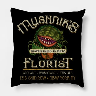 Mushnik's Florist Seymour Worn Pillow