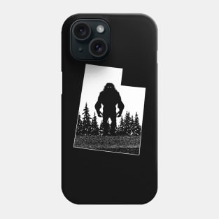 Utah Bigfoot Sasquatch Phone Case